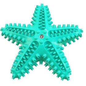 Pet Dog Pentagram Rubber Anti-Bite Toy - Blue