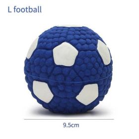 pet dog toy ball - L football