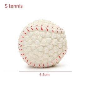 pet dog toy ball - S tennis