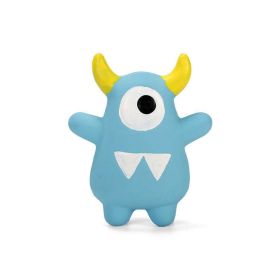 pet toy monster 4 models - yellow horned monster