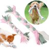 Color Braided Dog Chew Training Toys - L (60cm)