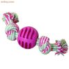 cotton chew toys - Rose Red