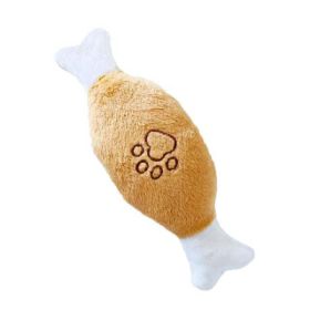 puppy fruit plush toy - Chicken Leg