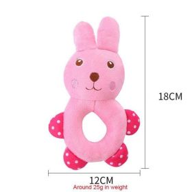 Plush cartoon pet chew toy - 1PC Rabbit