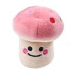 puppy fruit plush toy - Pink Mushroom