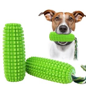 corn toothbrush molar stick dog toys - Green