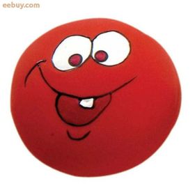 Pet Bite Resistant Play Ball Multicolor - Red