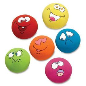 Pet Bite Resistant Play Ball Multicolor - 1set 6pcs