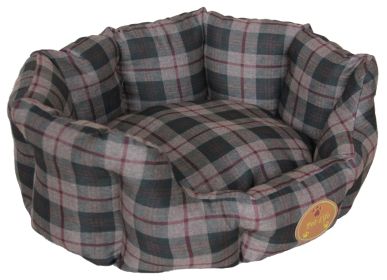 Wick-Away Nano-Silver and Anti-Bacterial Water Resistant Round Circular Dog Bed - X-Small