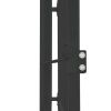 Outdoor Dog Kennel 47.2"x47.2"x59.1" - Black