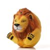 dog chew resistant toy ball - white seal
