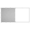 Dog Kennel Silver 26 ftÂ² Steel - Silver