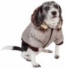 Metallic Fashion Pet Parka Coat - Medium