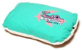 Touchdog Floral-Galore Ultra-Plush Rectangular Rounded Designer Dog Bed - Medium