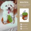 4-Pack Pet Interactive Plush Play Toys - Coffee