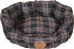 Wick-Away Nano-Silver and Anti-Bacterial Water Resistant Round Circular Dog Bed - Small