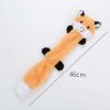 cartoon animal cotton rope dog toy - gray