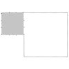 Dog Kennel Black 65.1 ftÂ² Steel - Black