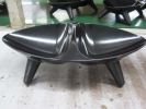 Melamine Couture Sculpture Double Food and Water Dog Bowl - S3BKDPB