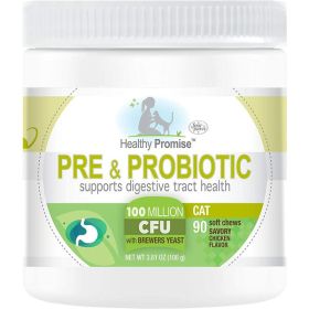 Four Paws Healthy Promise Pre and Probiotics for Dogs Soft Chews 90 Count 4.76 oz.