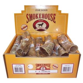 Smokehouse USA Made Toobles Dog Treat Display 8-9 in 15 Count