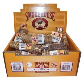 Smokehouse USA Made Toobles Dog Treat Display 4-5 in 25 Count