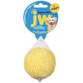 JW Pet Giggler Ball Dog Toy Assorted Medium