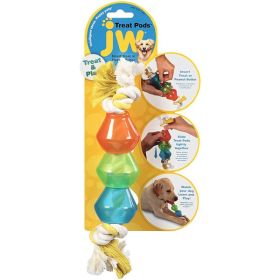 JW Pet Treat Pod Rope Dog Toy Large