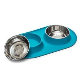 MESS D DBL FEEDR BLU 3 CUP