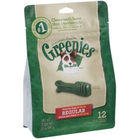 Greenies Original Dog Dental Treat 12 oz 12 Count Regular
