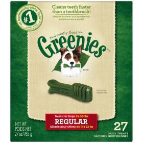 Greenies Dog Dental Treats Original 1ea/27 oz, 27 ct, Regular