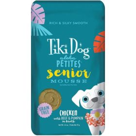 Tiki Pets Dog Aloha Mousse Senior 3.5Oz (Case Of 12)
