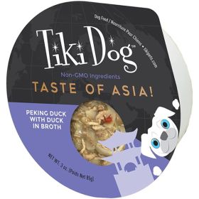 Tiki Pets Dog Gourmet Asia Chicken 3Oz (Case Of 4)