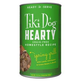 Tikipet Dog Hearty Lamb 12.5oz. (Case of 8)
