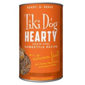 Tikipet Dog Hearty Turkey 12.5oz. (Case of 8)