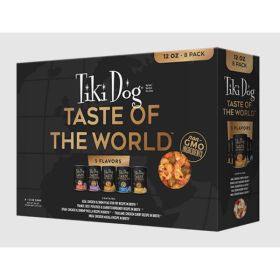 Tiki Pet Dog Gourmet 12oz Variety Pack (case of 8)