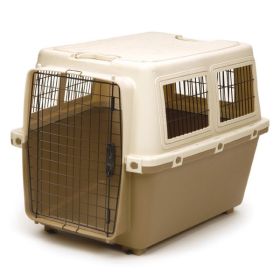Precision Pet Products Cargo Dog Kennel Hard-Sided Tan 32 in