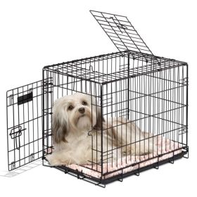 Precision Pet Products 2 Door Great Crate for Dog Hard-Sided Black 24 in