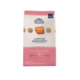 Natural Balance Pet Foods L.I.D Dry Dog Food Salmon  Brown Rice, 1ea/24 lb