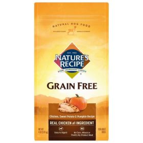 Nature's Recipe Grain Free Chicken Recipe 4 lb