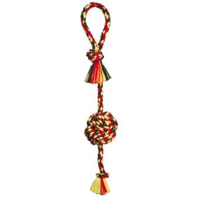 Mammoth Pet Products Monkey Fist Tug Dog Toy Multi-Color 26 in Large