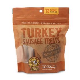 HAPPYH D TKY SAUSG BKRDZ 4"" 8OZ