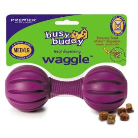 Busy Buddy Waggle Dog Toy Purple Medium Large