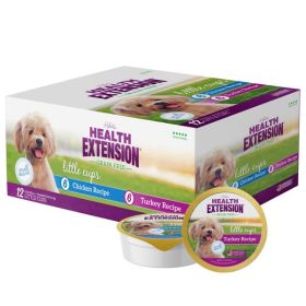 Health Extension Little Cups *Small Breed* Variety Box  -  Turkey/Chicken 3.5oz