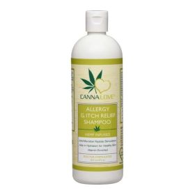 CannaLove Allergy & Itch Relief Hemp Infused Dog Shampoo 16 oz