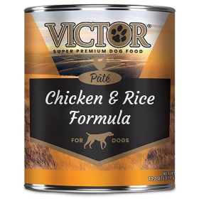 Victor Super Premium Dog Food Chicken & Rice Pate-Canine Dog Food 13.2 oz