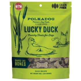 POLKA D LUCKY DCK BNS 8OZ