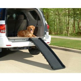 Solvit Products Happy Ride Folding Ramp for Dogs Black
