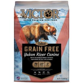 Victor Super Premium Dog Food Grain Free Yukon River Canine 15 lb