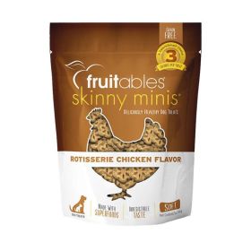 Fruitables Skinny Minis Soft Dog Treats Rotisserie Chicken, 1ea/5 oz